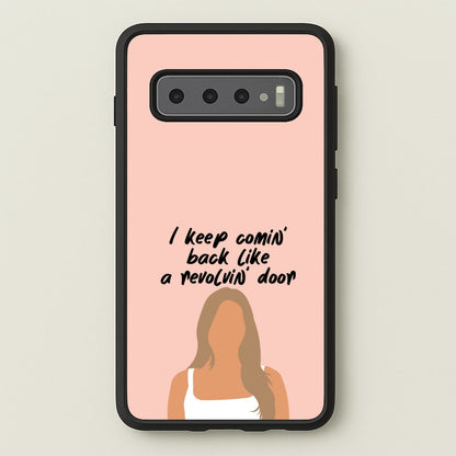 Revolving Door  - Tate Mcrae Phone Case for Galaxy S10