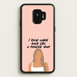 Revolving Door  - Tate Mcrae Phone Case for Galaxy S9