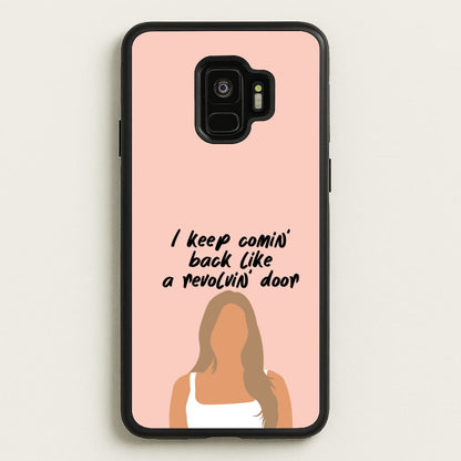 Revolving Door  - Tate Mcrae Phone Case for Galaxy S9