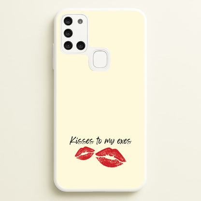 Kisses To My Exes  - Tate Mcrae Phone Case for Galaxy A21s