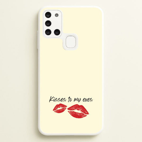 Kisses To My Exes  - Tate Mcrae Phone Case for Galaxy A21s