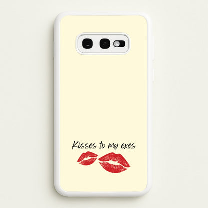 Kisses To My Exes  - Tate Mcrae Phone Case for Galaxy S10e
