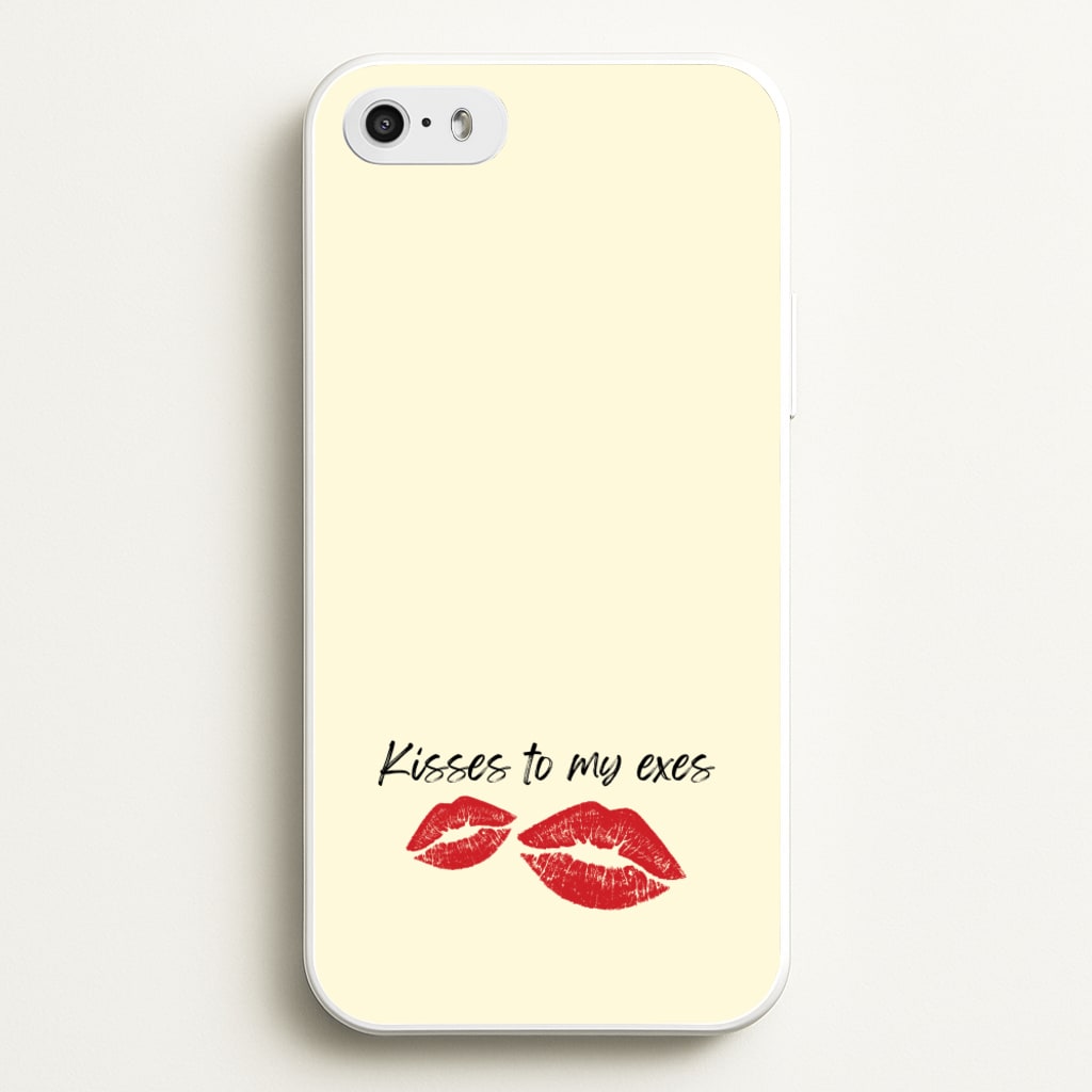 Kisses To My Exes  - Tate Mcrae Phone Case for iPhone 5 / 5s / SE 2016