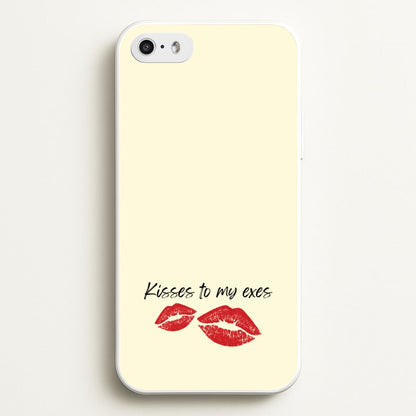 Kisses To My Exes  - Tate Mcrae Phone Case for iPhone 5 / 5s / SE 2016
