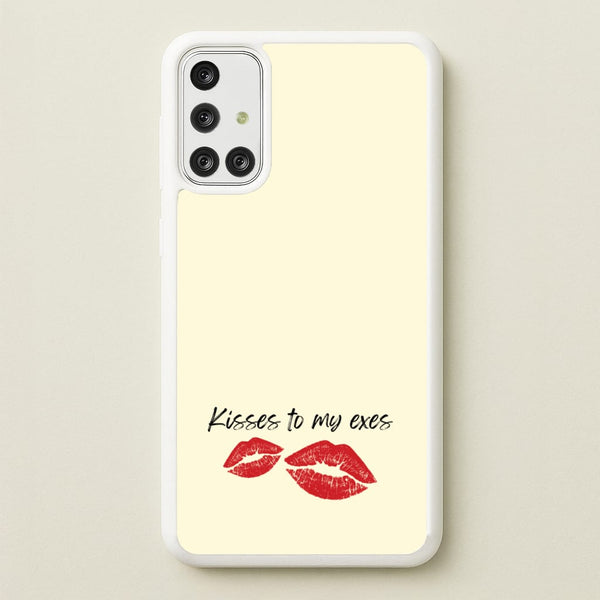 Kisses To My Exes  - Tate Mcrae Phone Case for Galaxy A71