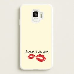 Kisses To My Exes  - Tate Mcrae Phone Case for Galaxy S9