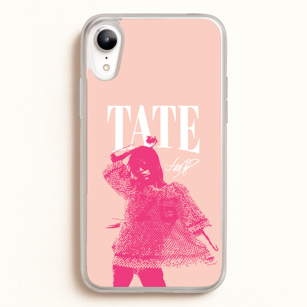 Tate Signature  - Tate Mcrae Phone Case for iPhone XR