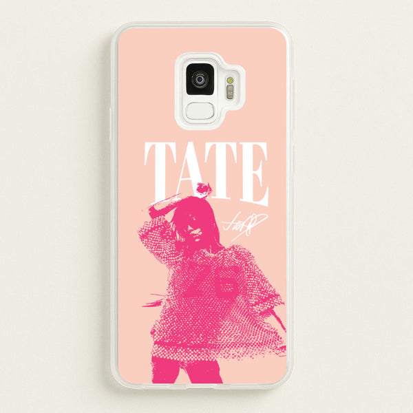 Tate Signature  - Tate Mcrae Phone Case for Galaxy S9