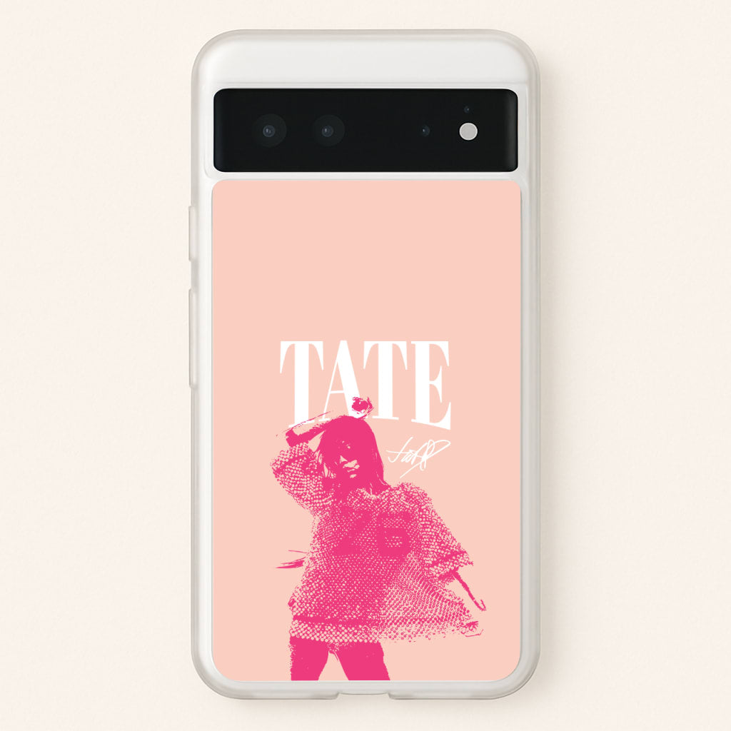 Tate Signature  - Tate Mcrae Phone Case for Google Pixel 6