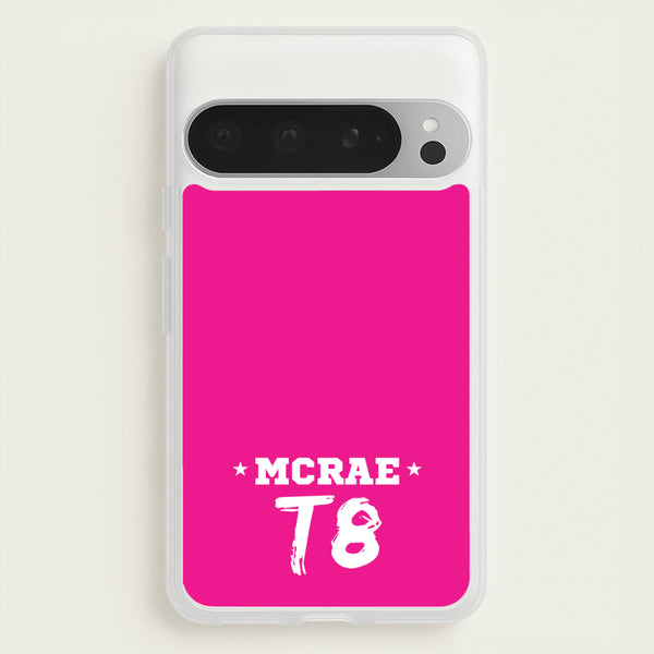 Pink T8 Sports  - Tate Mcrae Phone Case for Google Pixel 9 Pro XL