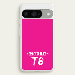 Pink T8 Sports Phone Case for Google Pixel 10 / 10 Pro