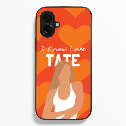 I Know Love Pattern Phone Case