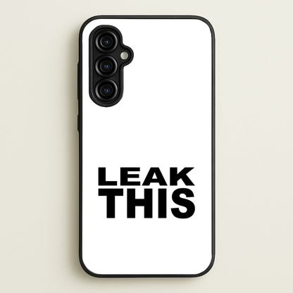 Leak This  - Tate Mcrae Phone Case for Galaxy A54