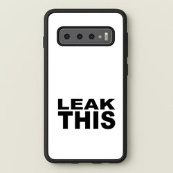 Leak This  - Tate Mcrae Phone Case for Galaxy S10