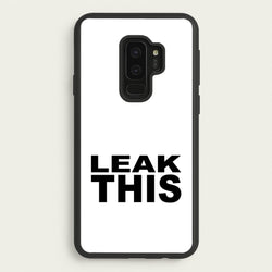 Leak This  - Tate Mcrae Phone Case for Galaxy S9 Plus