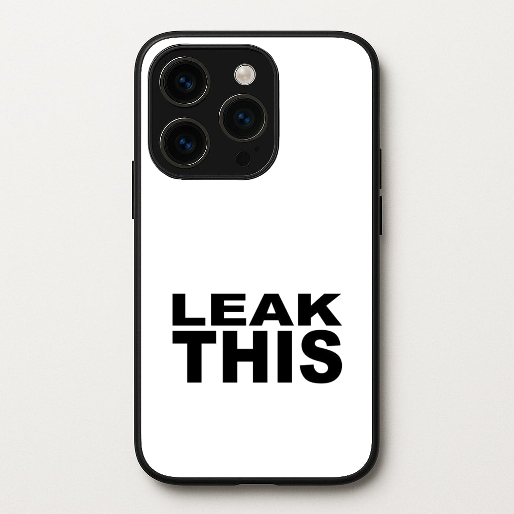 Leak This  - Tate Mcrae Phone Case for iPhone 14 Pro