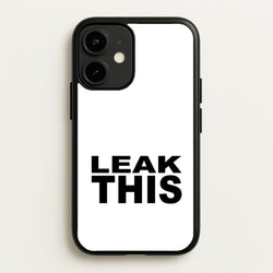 Leak This  - Tate Mcrae Phone Case for iPhone 12 Mini