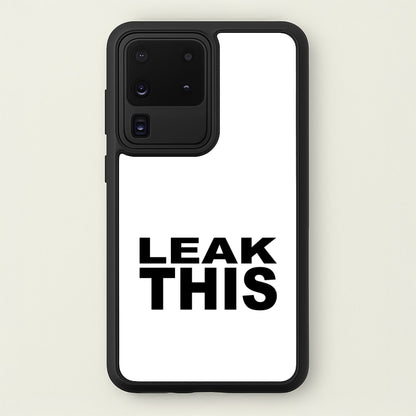 Leak This  - Tate Mcrae Phone Case for Galaxy S20 Ultra