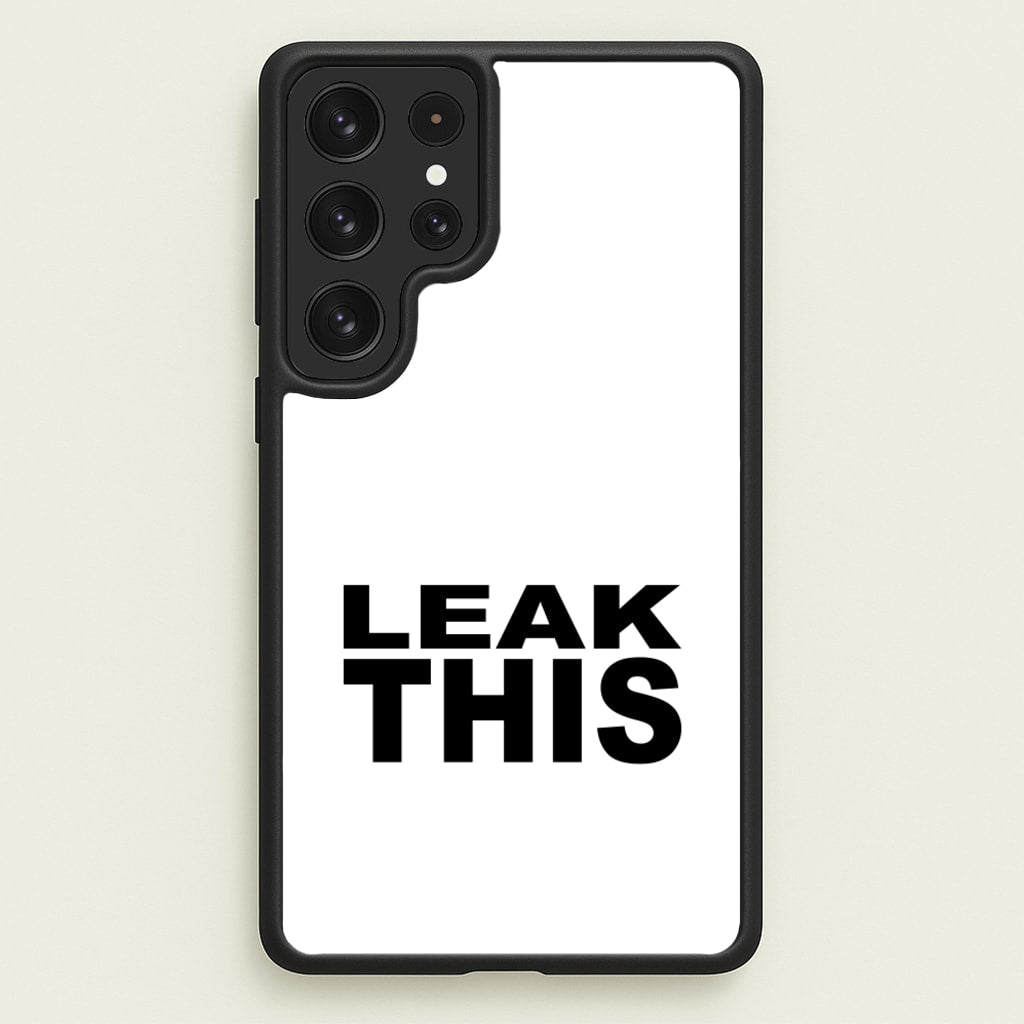 Leak This  - Tate Mcrae Phone Case for Galaxy S22 Ultra