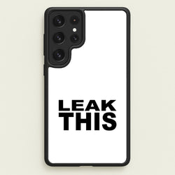 Leak This  - Tate Mcrae Phone Case for Galaxy S22 Ultra