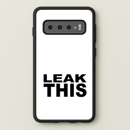 Leak This  - Tate Mcrae Phone Case for Galaxy S10 Plus