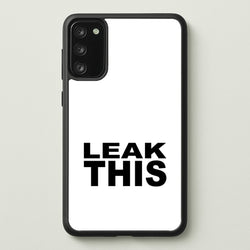 Leak This  - Tate Mcrae Phone Case for Galaxy A41