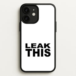 Leak This  - Tate Mcrae Phone Case for iPhone 11