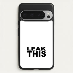 Leak This  - Tate Mcrae Phone Case for Google Pixel 9 Pro XL
