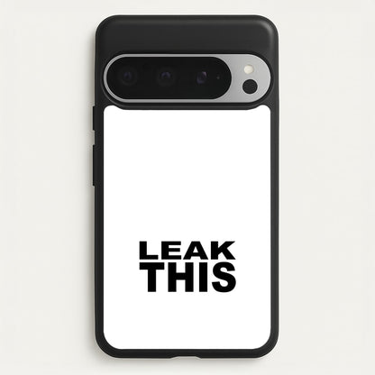 Leak This  - Tate Mcrae Phone Case for Google Pixel 9 Pro XL