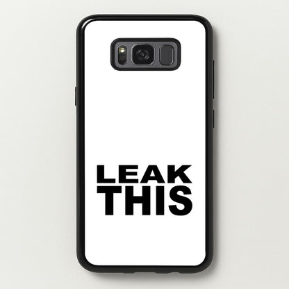 Leak This  - Tate Mcrae Phone Case for Galaxy S8 Plus