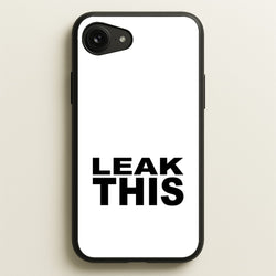 Leak This  - Tate Mcrae Phone Case for iPhone 16e