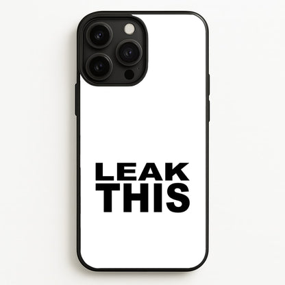 Leak This  - Tate Mcrae Phone Case for iPhone 13 Pro Max