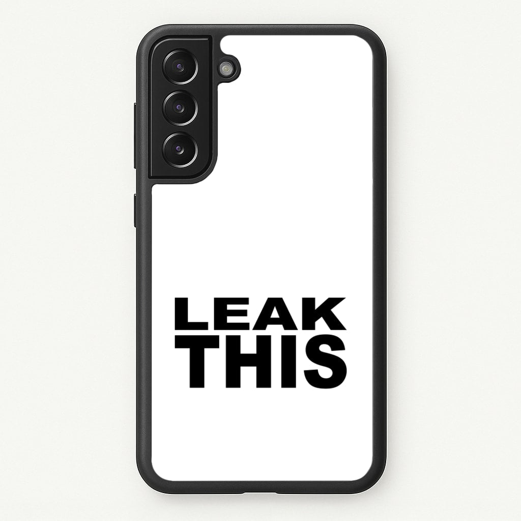 Leak This  - Tate Mcrae Phone Case for Galaxy S21FE