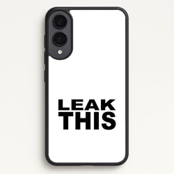 Leak This  - Tate Mcrae Phone Case for Galaxy S25 Edge