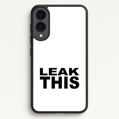 Leak This  - Tate Mcrae Phone Case for Galaxy S25 Edge