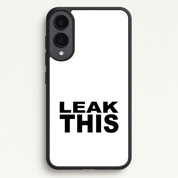 Leak This  - Tate Mcrae Phone Case for Galaxy S25 Edge