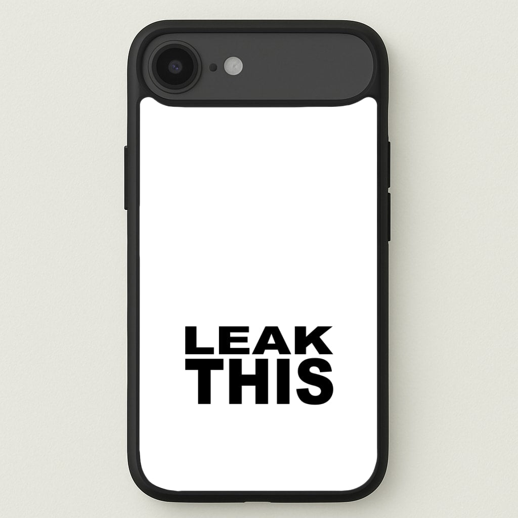 Leak This Phone Case for iPhone 17 Air