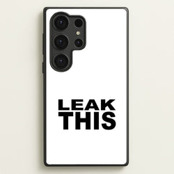 Leak This  - Tate Mcrae Phone Case for Galaxy S25 Ultra