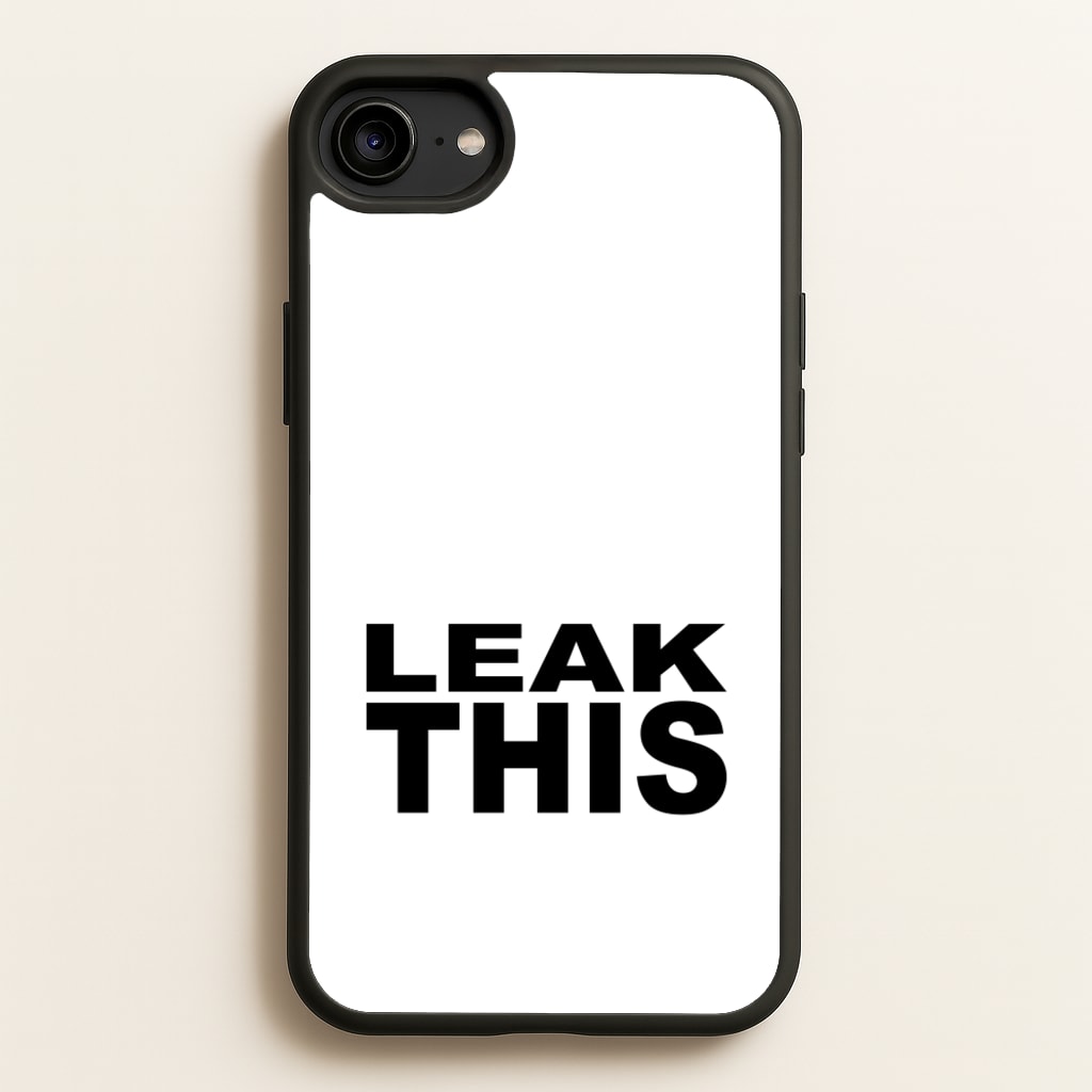 Leak This  - Tate Mcrae Phone Case for iPhone 6 / 7 / 8 / SE
