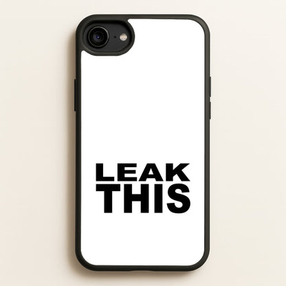 Leak This  - Tate Mcrae Phone Case for iPhone 6 / 7 / 8 / SE