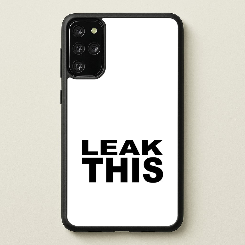 Leak This  - Tate Mcrae Phone Case for Galaxy S20 Plus