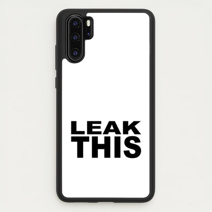 Leak This  - Tate Mcrae Phone Case for Huawei P30 Pro