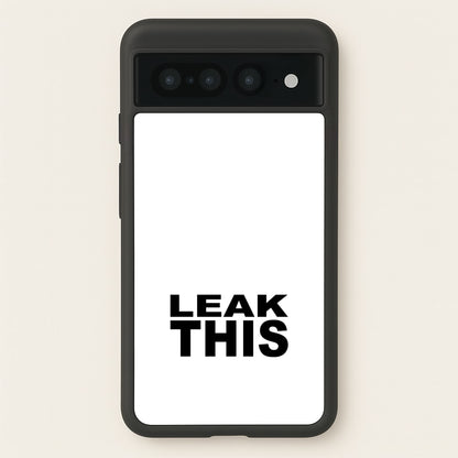Leak This  - Tate Mcrae Phone Case for Google Pixel 7 Pro