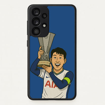 Son's Trophy Lift  - Football Phone Case for Galaxy A33