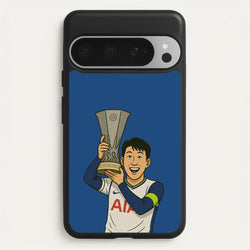 Son's Trophy Lift  - Football Phone Case for Google Pixel 9 Pro XL