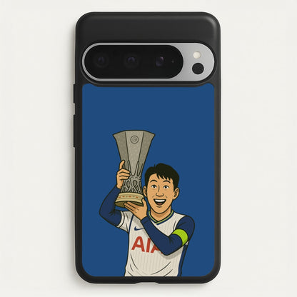 Son's Trophy Lift  - Football Phone Case for Google Pixel 9 Pro XL
