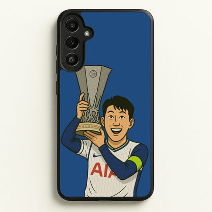 Son's Trophy Lift  - Football Phone Case for Galaxy A34