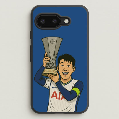 Son's Trophy Lift  - Football Phone Case for Google Pixel 9a