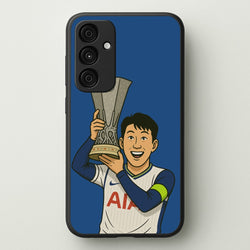 Son's Trophy Lift  - Football Phone Case for Galaxy A35