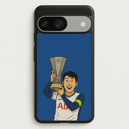 Son's Trophy Lift  - Football Phone Case for Google Pixel 9 / 9 Pro